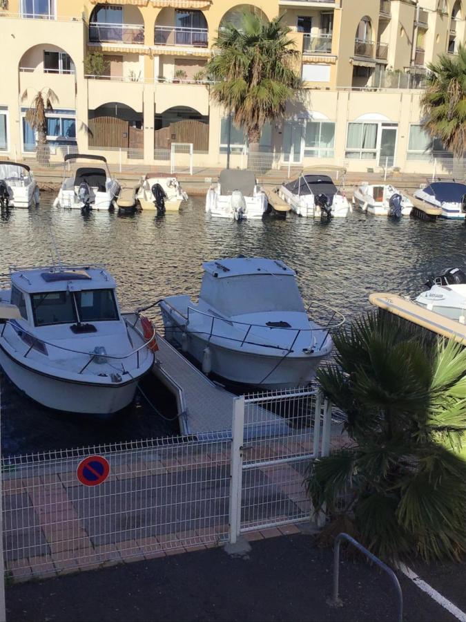Studio Climatise Classe 2 Dans Marina Proche Mer Et Etang - Lit Wifi Fibre Et Parking Prive Sète Exteriör bild